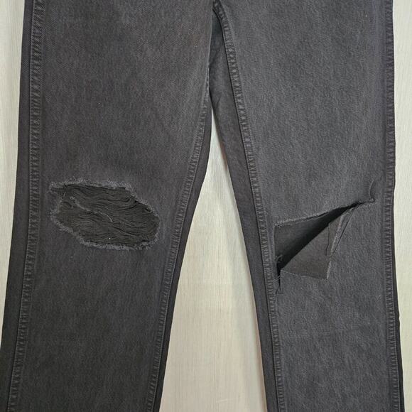 RE/DONE Originals High Rise Loose Jeans - Washed Black - sz 23 - NWT - Picture 4 of 11